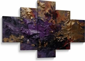 Obraz - Teksturowana abstrakcja (125x70 cm)
