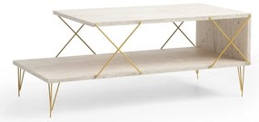 Stolik konferencyjny Loire Gold Travertine