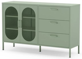 Miętowa komoda 140x90 cm Diora – Marckeric