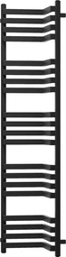 Mexen Loop grzejnik łazienkowy narożny 1600 x 375 mm, 837 W, czarny - W129-1600-350-00-70