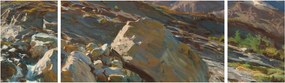 Obraz - John Singer Sargent, Simplon Pass, reprodukcje (170x50 cm)