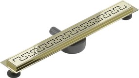 Mexen Flat 360° M15 odpływ liniowy obrotowy 60 cm, złoty - 1524060-40