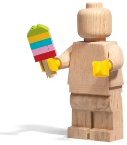 Dziecięca figurka z drewna dębowego LEGO® Wood
