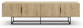 Szafka pod TV w dekorze dębu 200x55 cm Titan – Marckeric