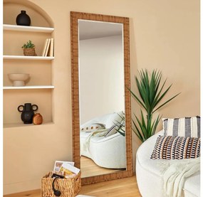 Atmosphera - Lustro ścienne THEA 194,5x71,5 cm brązowe