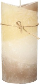 Świeca Dorotea 15cm cappuccino