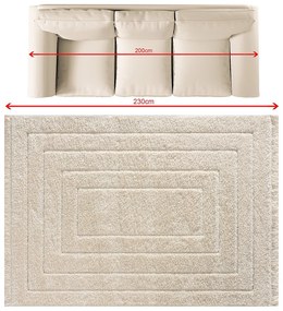 Dywan Medina cream 160x230 cm