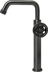 Indus bateria umywalkowa wysoki wykonanie szary metaliczny