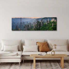 Obraz - Narodowy Park Leśny Zhangjiajie (170x50 cm)