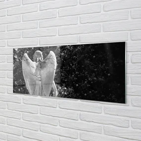 Szklany Panel Anioł skrzydła drzewa