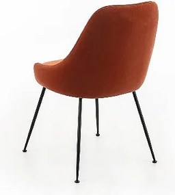 Krzesło z mikrofibry - Nandy 1 szt.