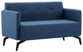 Stylowa 2-osobowa sofa Rivena 2X - niebieska