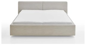 Beżowe łóżko dwuosobowe 200x200 cm Cube – Meise Möbel