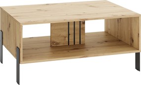 Ława VALOZA 100 cm Stolik Kawowy do Salonu, Dąb artisan