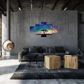 Obraz - Odpoczynek pod gwiazdami (125x70 cm)