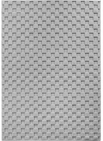 Dywan nowoczesny Helix 3D szary  60 cm x 110 cm