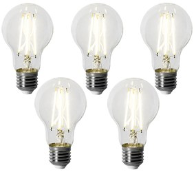 Zestaw 5 E27 dimbare LED lamp A60 6W 500 lm 4000K