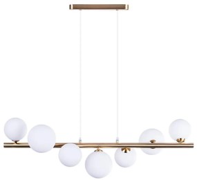 Azzardo AZ4409 - Lampa wisząca SYBILLA 7xG9/25W/230V złota