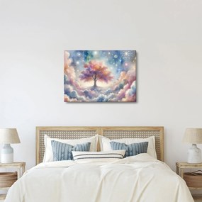 Obraz – Drzewo życia w chmurach (70x50 cm)