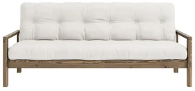 Kremowa rozkładana sofa 205 cm Knob – Karup Design