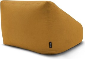 Żółty sztruksowy worek do siedzenia Lilibet – Bobochic Paris