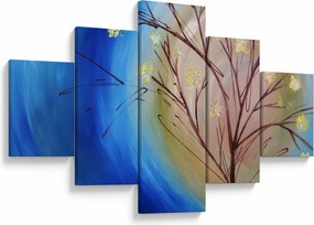 Obraz - Drzewo zakrywające słońce (125x70 cm)