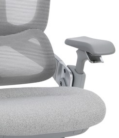 Krzesło biurowe TENSO, szary