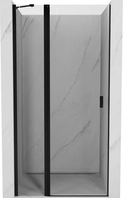 Mexen Mist drzwi prysznicowe uchylne 120 cm, transparent, czarne - 8A4-120-000-70-00