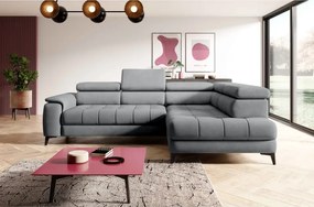 Narożnik CHIVAS L Prawostronny z Elektryczną regulacją siedziska wolnostojący tkanina Element 04 WERSAL