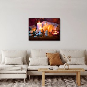 Obraz na szkle - Chwila odpoczynku (70x50 cm)