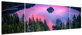 Obraz - Jezioro Tahoe, Sierra Nevada, Kalifornia, USA (170x50 cm)