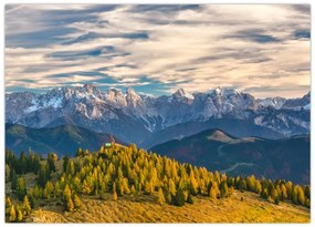 Obraz - panorama górska (70x50 cm)