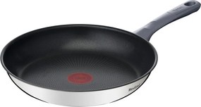 Patelnia z powłoką nieprzywierającą ze stali nierdzewnej ø 28 cm Daily Cook G7300655 – Tefal