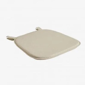 Poduszka 39x39 Cm Na Stołek Z Tkaniny Gouda Tkaniny Beżowy Krem - Sklum