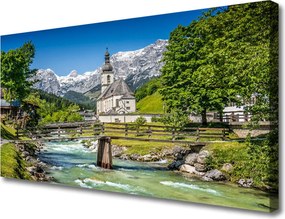 Obraz na płótnie Kaplica na Wyspie