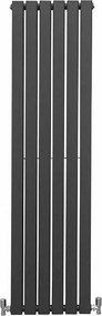Grzejniki panelowe designerskie, antracytowo-szare, 1600 mm x 420 mm