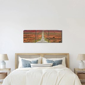 Obraz - U.S. Rote 163 (z zegarem) (90x30 cm)