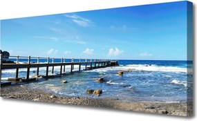 Fotoobraz na płótnie Bezkresny Błękit Oceanu