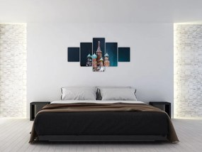Obraz budowy w Rosji (125x70 cm)