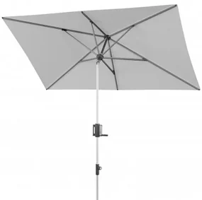 KNIRPS APOLL 260 x 165 cm - parasol ogrodowy : Kolor parasola - Jasnoszary