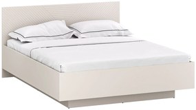 Kaszmirowe łóżko z pojemnikiem na pościel 160x200 cm R6-A60