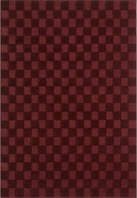 Bordowy dywan 120x170 cm Mosaic – ESTE