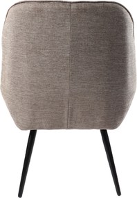 Nowoczesny fotel wypoczynkowy Farel, beżowa tkanina