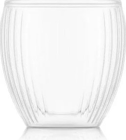 Zestaw 2 Szklanki Dwuwarstwowe 20cl Pavina Paski Bodum