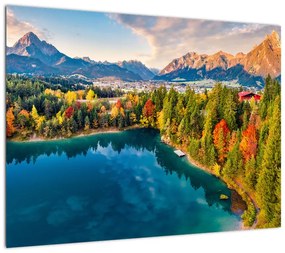 Obraz - Jezioro Urisee, Austria (70x50 cm)