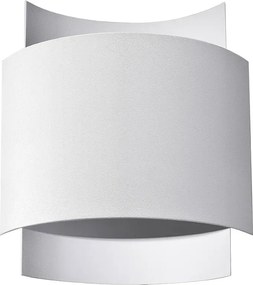 Biały nowoczesny kinkiet góra-dół - EX714 W3-M78