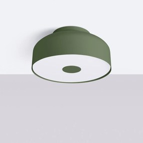 Plafon OMIQ zielony oliwkowy mat SOLLUX  LIGHTING
