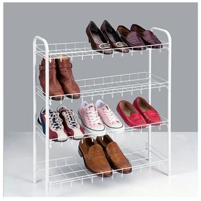 4-poziomowy regał na buty Metaltex Shoe Rack