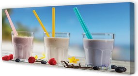 Obraz canvas na ścianę Barwny Drink Z Lodem