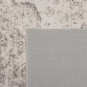 Dywan vintage INKA Medalion z Efektem Postarzenia Beżowy 140 cm x 200 cm